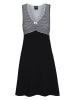 Pussy Deluxe Kleid in Schwarz/ Weiß