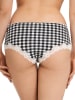 Pussy Deluxe 3-delige set: hipsters "Plaid" rood/blauw/zwart