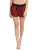 Pussy Deluxe Badeshorts "Lovers" in Bordeaux/ Schwarz