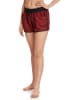 Pussy Deluxe Badeshorts "Lovers" in Bordeaux/ Schwarz