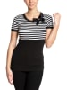 Pussy Deluxe Shirt "Stripey" in Schwarz/ Weiß