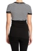 Pussy Deluxe Shirt "Stripey" wit/zwart