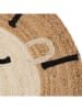 Folkifreckles Jute-Teppich in Hellbraun/ Beige - Ø 100 cm