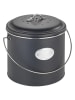 Wenko Komposteimer "Nero" in Schwarz - 6 l