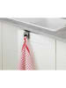 Wenko Deurhaak lichtgrijs/zwart - (B)5 x (H)6 x (D)4 cm
