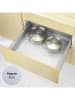 Wenko 2er-Set: Anti-Rutsch-Matten "Noppen" in Transparent - (L)150 x (B)50 cm