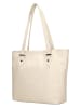 Wojas Leder-Schultertasche in Beige - (B)40 x (H)31 x (T)11 cm