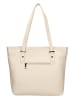 Wojas Leder-Schultertasche in Beige - (B)40 x (H)31 x (T)11 cm