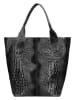 Wojas Leren shopper zwart - (B)36 x (H)41 x (D)18 cm