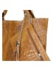 Wojas Leder-Shopper in Hellbraun - (B)36 x (H)41 x (T)18 cm