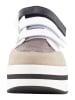 Heine Leren sneakers beige/wit/zwart