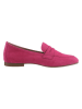 Gabor Leren mocassins roze