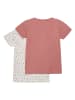 Minymo 2er-Set: Shirts in Creme/ Pink