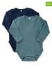 Minymo 2er-Set: Bodys in Blau