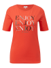 S.OLIVER RED LABEL Shirt in Orange