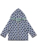 loud + proud Omkeerbaar sweatvest turquoise/crème