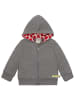 loud + proud Sweatjacke in Grau