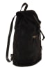 Lia Biassoni Leder-Rucksack in Schwarz - (B)35 x (H)38 x (T)18 cm