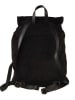 Lia Biassoni Skórzany plecak w kolorze czarnym - 35 x 38 x 18 cm