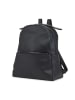 Lia Biassoni Leder-Rucksack in Schwarz - (B)26 x (H)29 x (T)13 cm