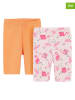 COOL CLUB 2er-Set: Leggings in Orange/ Rosa