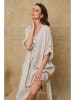 Fleur de Lin Leinen-Kleid "Cadence" in Beige