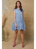 Fleur de Lin Leinenkleid "Deka" in Hellblau