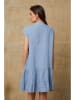 Fleur de Lin Leinenkleid "Deka" in Hellblau