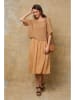 Fleur de Lin Kleid "Dilla" in Camel