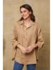 Fleur de Lin Linnen blouse "Dola" camel