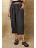 Fleur de Lin Leinen-Hose "Erus" in Anthrazit