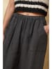 Joséfine Leinen-Hose "Erus" in Anthrazit