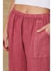 Joséfine Leinen-Hose "Erus" in Fuchsia