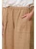Joséfine Leinen-Hose "Erus" in Beige