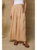 Fleur de Lin Leinen-Marlenehose "Kendra" in Beige