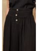 Fleur de Lin Leinen-Marlenehose "Kendra" in Schwarz