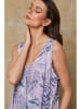 Joséfine Linnen jumpsuit "Magda" lila/blauw