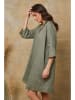 Joséfine Leinenkleid "Mouna" in Khaki