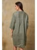 Joséfine Leinenkleid "Mouna" in Khaki