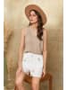 La Compagnie Du Lin Top "Roy" beige