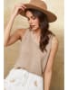 La Compagnie Du Lin Top "Roy" beige