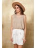 La Compagnie Du Lin Top "Roy" beige