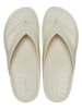 Crocs Zehentrenner "Splash" in Creme