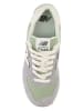 New Balance Leder-Sneakers "574"  in Grau/ Grün