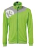 Kempa Sweatjacke "Core 2.0" in Grün/ Grau