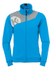 Kempa Sweatjacke "Core 2.0" in Hellblau/ Grau