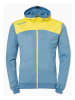 Kempa Trainingsjacke "Emotion 2.0" in Hellblau/ Gelb