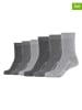 Mustang 6er-Set: Socken in Anthrazit/ Grau