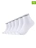 Mustang 6er-Set: Socken in Weiß