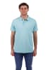 The Time of Bocha 2-delige set: poloshirts turquoise/lichtblauw